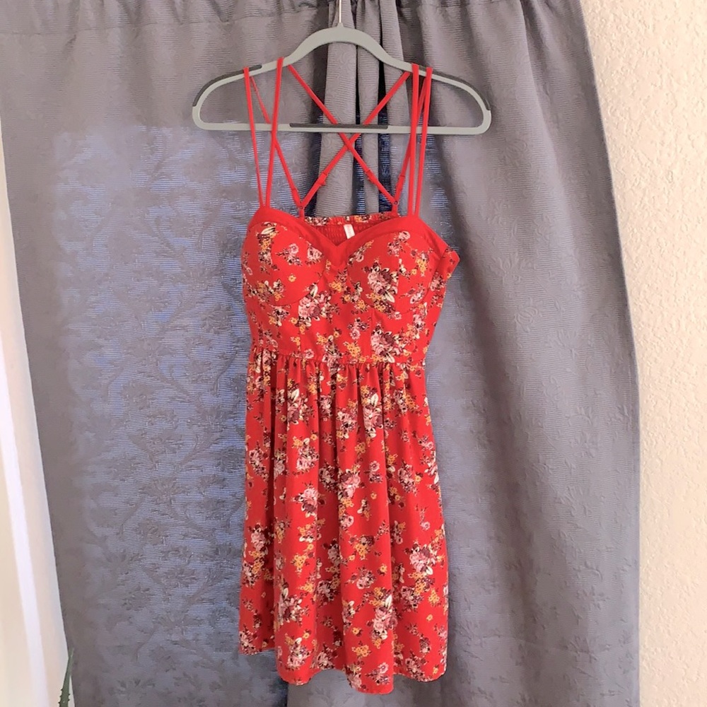 Xhilaration floral dress
